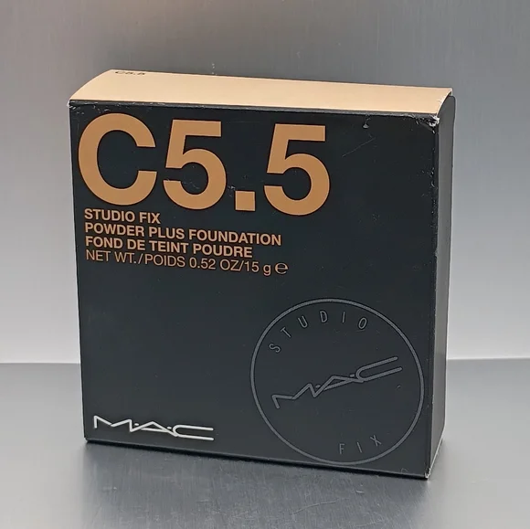MAC Cosmetics Studio Fix Powder Plus Foundation shade C5.5 Full Size - Picture 3 of 5